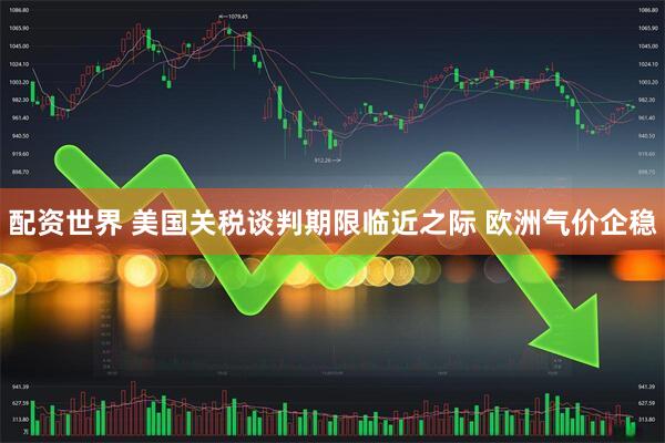 配资世界 美国关税谈判期限临近之际 欧洲气价企稳
